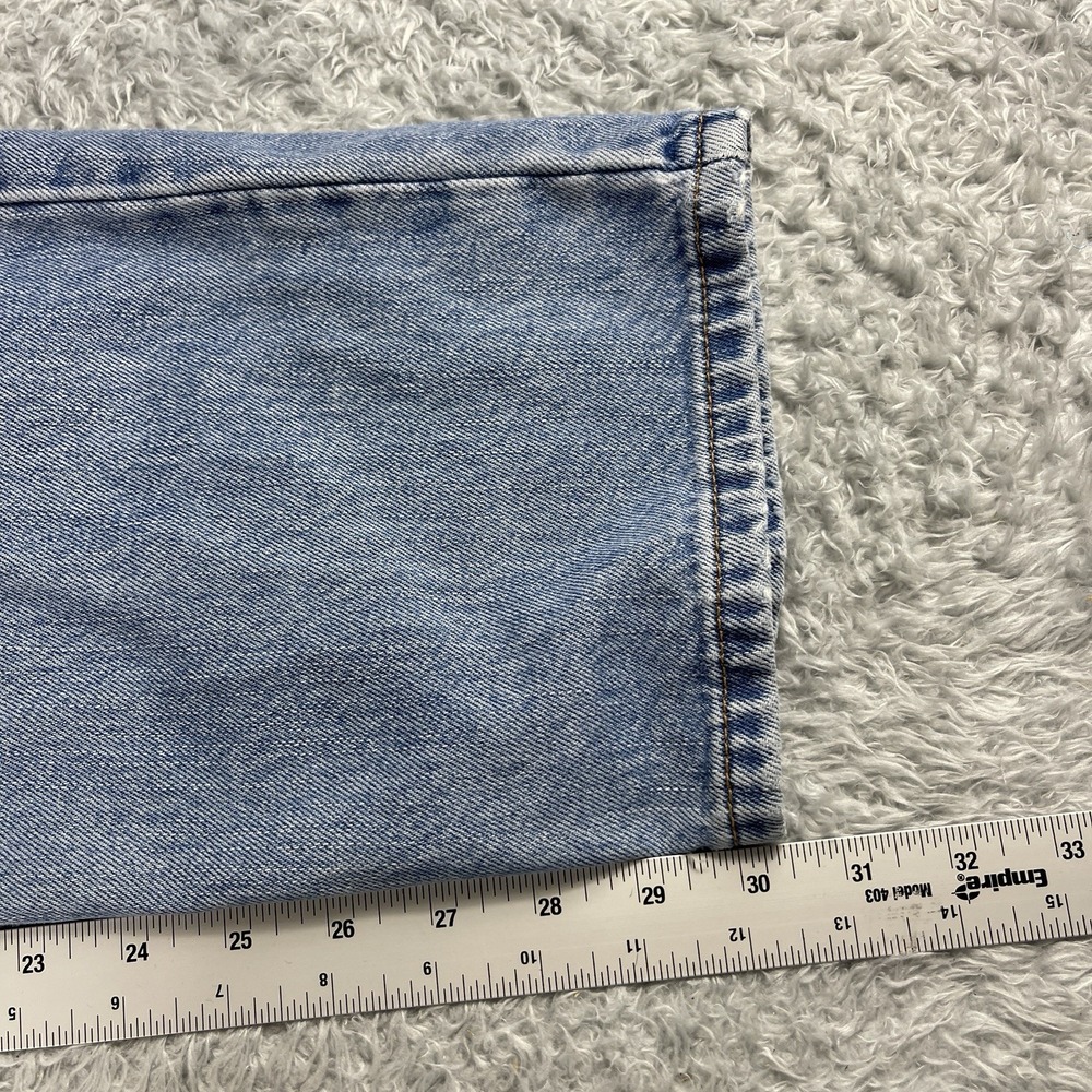 Levi's 550 Relaxed Fit Straight Leg Jeans Men's Big 33x30 Blue Medium Wash - Picture 9 of 13